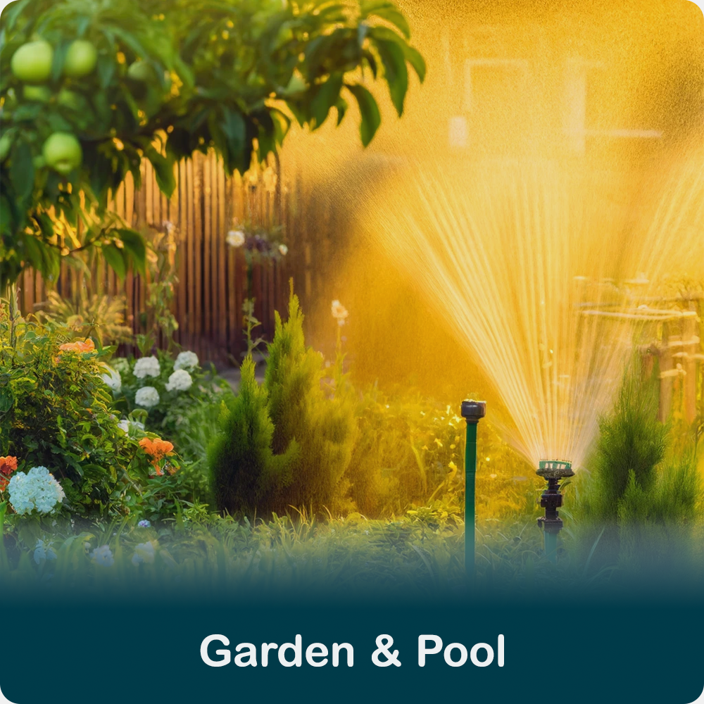 Garden and Pool