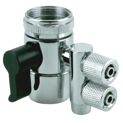 Perlator Anschluss 2x 1/4" Klemmverb. (Faucet valve Adapter)