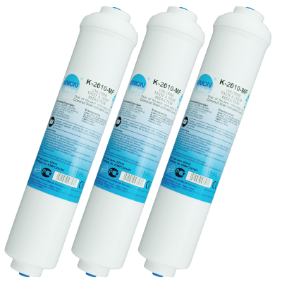 3-er Pack UNION-1 externer Wasserfilter für SBS-Kühlschränke