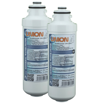 Doppelpack - Ersatzkartusche für Wasserfilter "UNION 4"