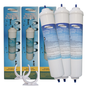 M-3. Externer Wasserfilter f&uuml;r K&uuml;hlschrank Side by Side. Microfilter 3-er Pack
