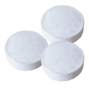 3x Plättchen 17x9 mm. Ersatzpad für AquaStop GA